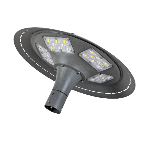 Lampu taman tenaga surya 20w pasca atas
