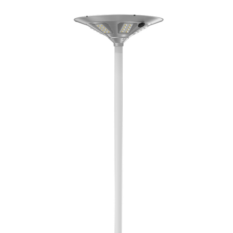 Lampu taman surya tiang atas 50w